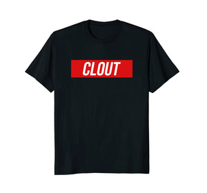 Clout Box Logo T-Shirt Parody T-Shirt