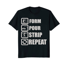 Load image into Gallery viewer, Form Pour Strip Repeat Shirt
