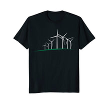 Load image into Gallery viewer, Windmill Wind Energy T-shirt
