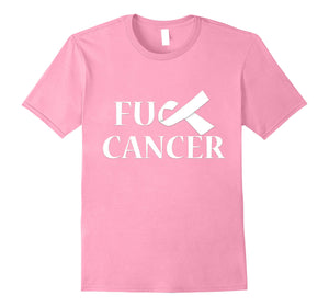 Anti Cancer FU Awareness Ribbon T Tee Shirt
