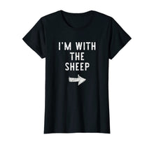 Load image into Gallery viewer, I'm With The Sheep Costume Halloween Matching Couple T-Shirt
