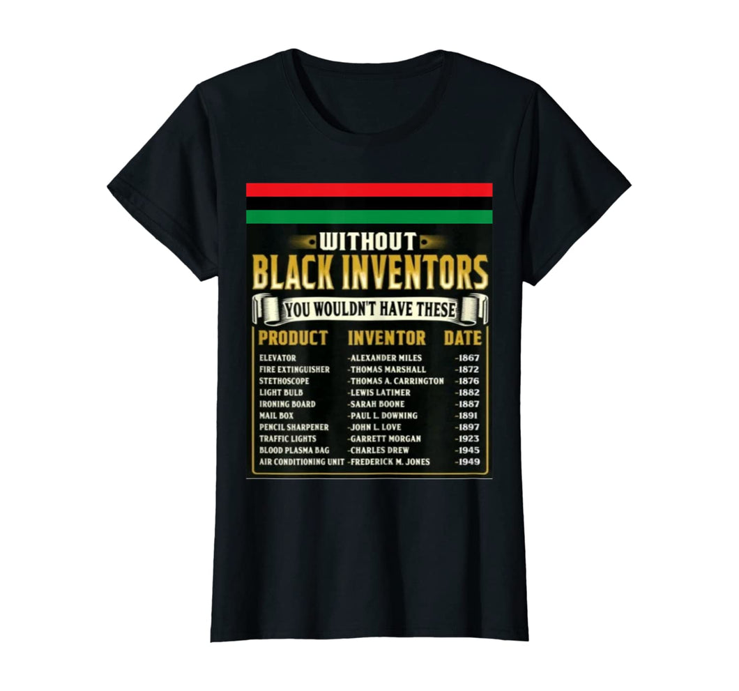 History Of Black Inventors Black History Month T-Shirt-263317