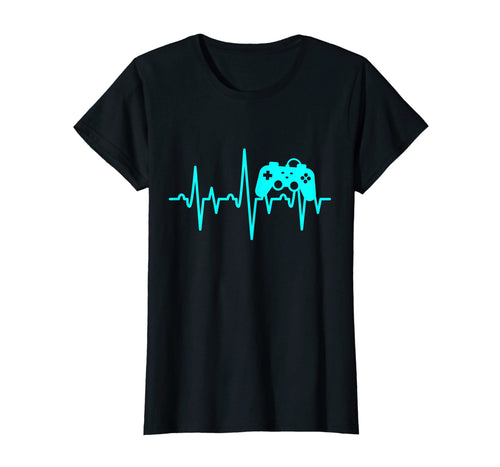 Gamer Heartbeat T-Shirt Video Game Players Shirt