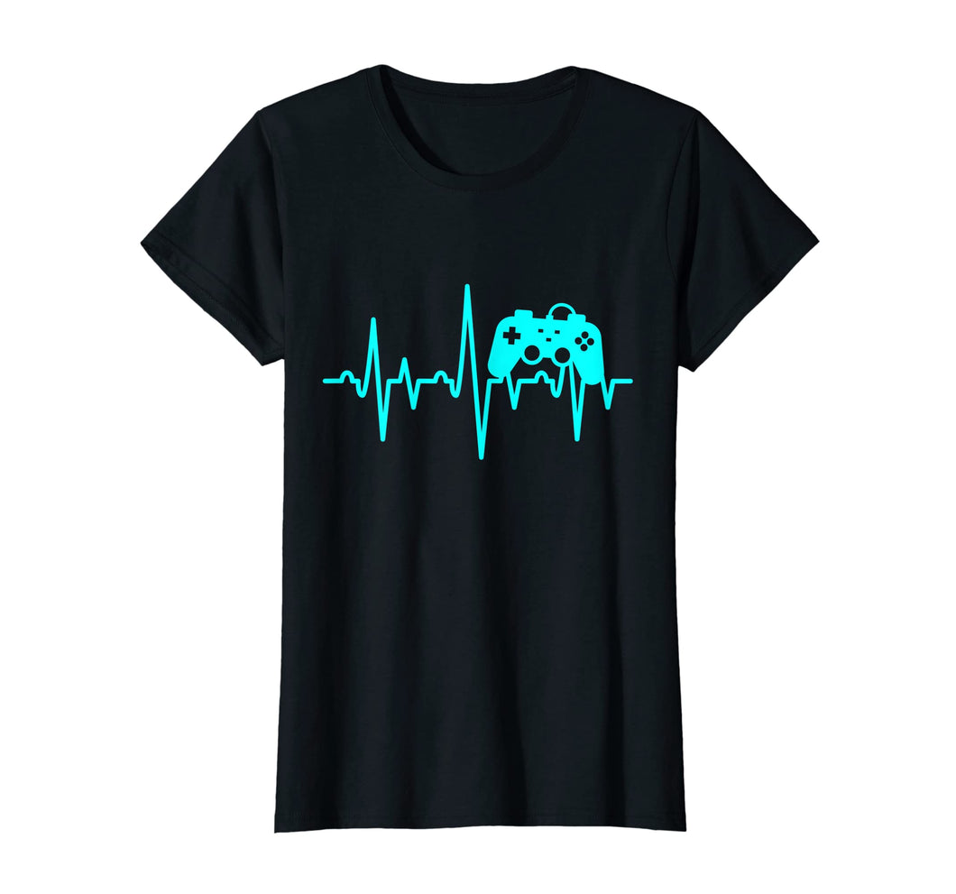 Gamer Heartbeat T-Shirt Video Game Players Shirt