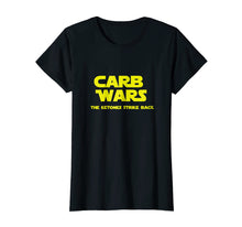 Load image into Gallery viewer, Carb Wars the Ketones Strike Back Keto Diet t-shirt funny
