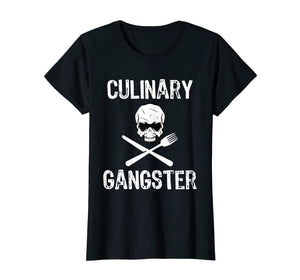 Culinary Gangster Funny Cooking Chef T-Shirt