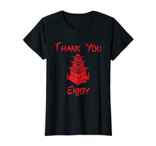 Load image into Gallery viewer, Chinese Take Out Food Costume Thank You Enjoy T-Shirt

