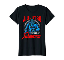 Load image into Gallery viewer, Jiu Jitsu T-Shirt The Art Of Submission MMA BJJ Gorilla Tee
