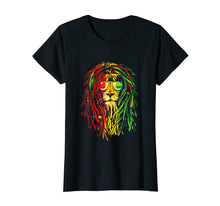 Load image into Gallery viewer, Reggae Music lovers tshirt, Jamaican royal lion t-shirt
