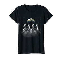 Load image into Gallery viewer, Astronauts in Walking in Space Earth Moon T-Shirt
