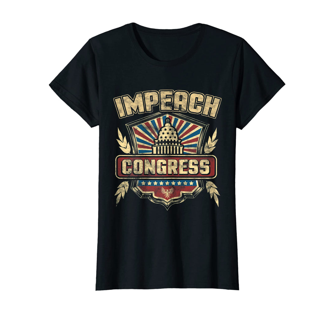 Impeach Congress Anti-Government Political Statement T-Shirt