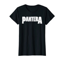 Load image into Gallery viewer, Pantera Official White Logo T-Shirt
