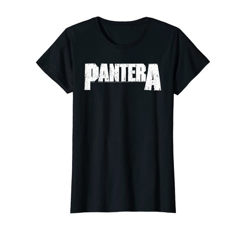 Pantera Official White Logo T-Shirt