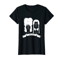 Load image into Gallery viewer, Lydia Deetz and Wednesday Addams. Stay weird T-Shirt
