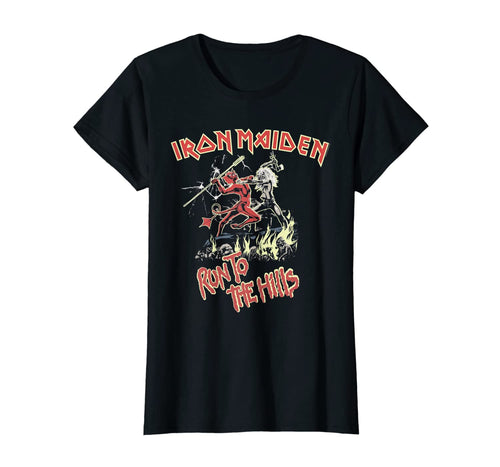 GM - Iron Maiden Run To The Hills T-shirt T-Shirt