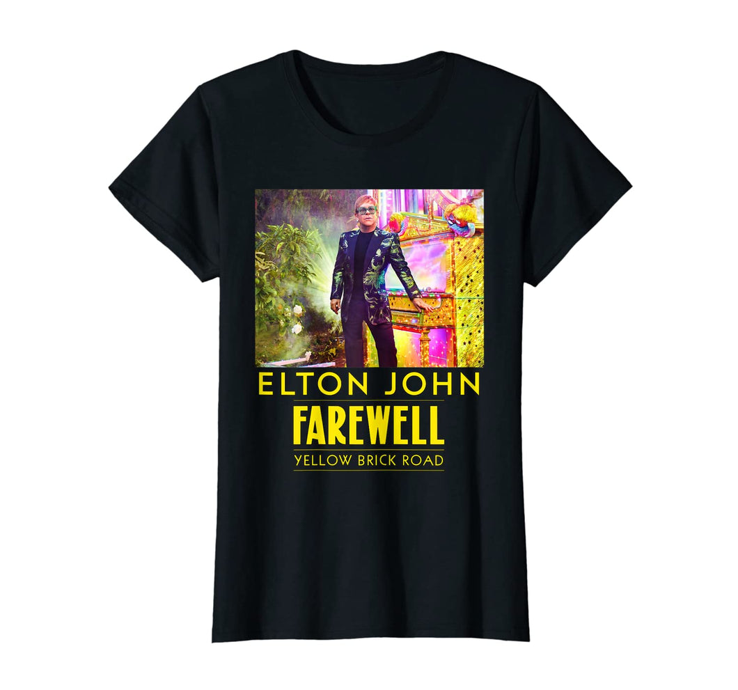 Brick Road Elton Gift Goodbye 2019 Yellow  T-Shirt