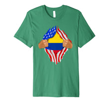 Load image into Gallery viewer, Colombian Blood Inside Me T-Shirt | Colombia Flag Gift
