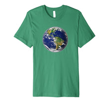 Load image into Gallery viewer, Planet Earth Globe T Shirt for Earth Day

