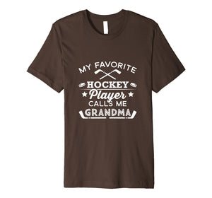 Funny Ice Hockey T-Shirt Skating Gift For Grandma
