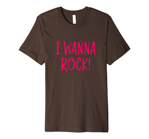 LyricLyfe PREMIUM T-SHIRT - I WANNA ROCK by Dee Snider