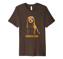Load image into Gallery viewer, Mens Mens Doodle Dad Men's Goldendoodle Vintage T-Shirt
