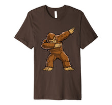 Load image into Gallery viewer, Bigfoot Sasquatch Dabbing T Shirt Funny Dab Monster Gifts

