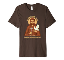 Load image into Gallery viewer, St Francis of Assisi Catholic T-shirts
