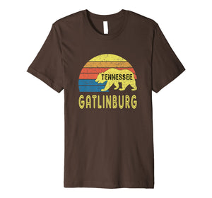 Gatlinburg Souvenir Shirt with a Vintage Style Bear Design