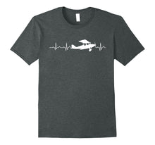 Load image into Gallery viewer, Flying Pilot Shirt, Aviation Heartbeat T-Shirt
