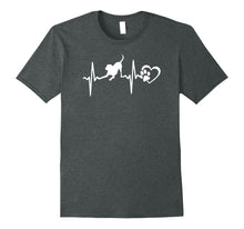 Load image into Gallery viewer, I Love My Lab Dog Heartbeat T-Shirt
