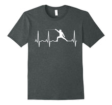 Load image into Gallery viewer, Fencing Heartbeat Shirt for Fencers - Foil Epee Saber Tee
