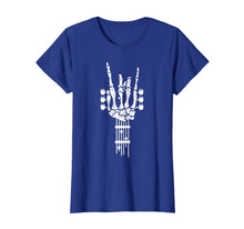 Load image into Gallery viewer, Rock &amp; Roll Skeleton Guitar Music Lover Gift T-Shirt-280251
