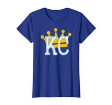 Load image into Gallery viewer, KC Royal Blue Vintage Kansas City Crown Town
