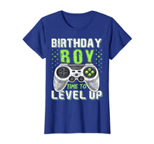 Load image into Gallery viewer, Birthday Boy Time to Level Up Video Game Birthday Shirt Gift
