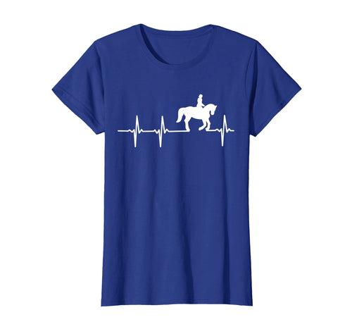 Horse Heartbeat - Best Equestrian Horse Jumping T-shirt