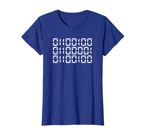 Dad In Binary Code T-Shirt Funny Father's Day Gift Green