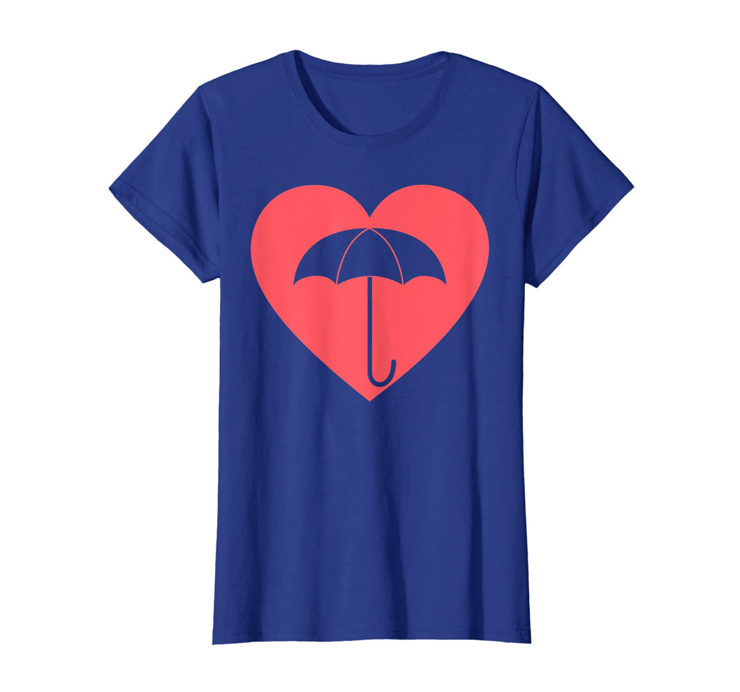 Love umbrella heart family summer academy coral 2019 Tshirt