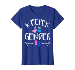 Keeper of Gender Reveal Baby Announcement Party Idea T-Shirt
