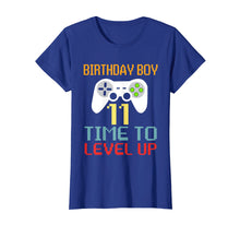 Load image into Gallery viewer, Kids Level 11 Unlocked T-Shirt 11th Video Gamer Birthday Gif

