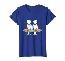 Load image into Gallery viewer, Gay Couple Shirt Just Married Rainbow LGBT Wedding Gift
