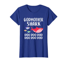 Load image into Gallery viewer, Godmother Shark Shirt Mothers Day For Matching Family Tee
