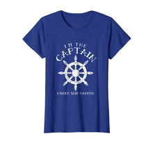 Load image into Gallery viewer, Im the Captain I Make Ship Happen Shirt Funny Boating Gift
