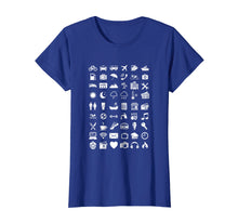 Load image into Gallery viewer, Travel Icon Language Travelling Shirt
