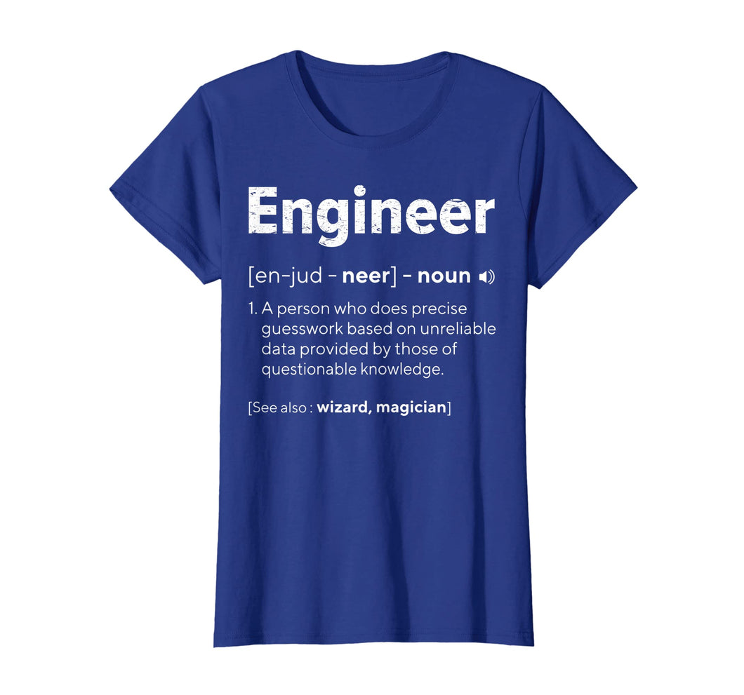 Engineer Definition Funny Engineering T-shirt Gifts