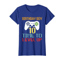 Load image into Gallery viewer, Kids Level 10 Unlocked T-Shirt 10th Video Gamer Birthday Gif
