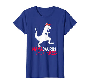 Mamasaurus Dinosaur T Shirt Rex Mother Day For Mom Gift Mama