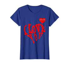 Load image into Gallery viewer, Heart For Comme Lovely In The Des Gift T-Shirt Of Garcon Tee
