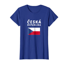 Load image into Gallery viewer, Czech Republic T-shirt Czech Tee Flag souvenir Gift
