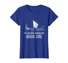 Load image into Gallery viewer, Viking Ship Cruise Line T-Shirt - Odin And Valhalla
