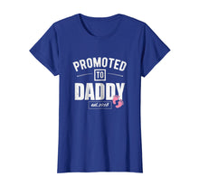 Load image into Gallery viewer, Mens Vintage Promoted to Daddy Its a Girl 2018 New Dad Shirt
